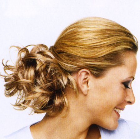 Image result for curly hair pieces scrunchies