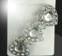 Heart Diamante Clip 7212