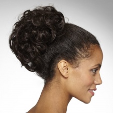 Curly Palm Hairpiece